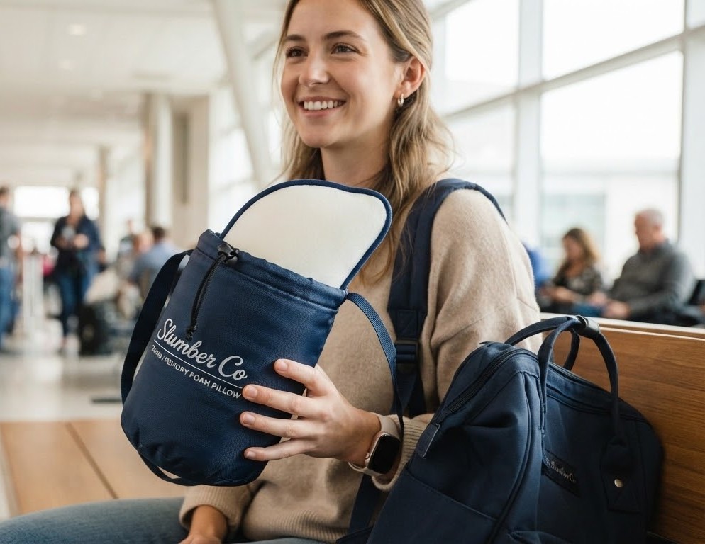 CloudTravel Pillow — Travel Size
