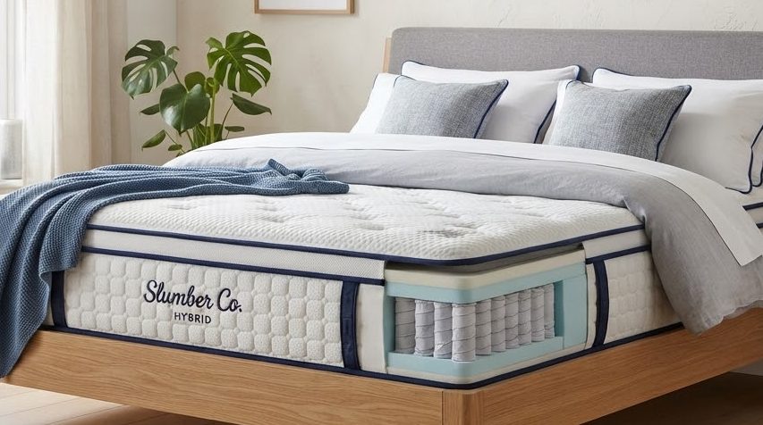 CoolGel Hybrid Mattress — detail view